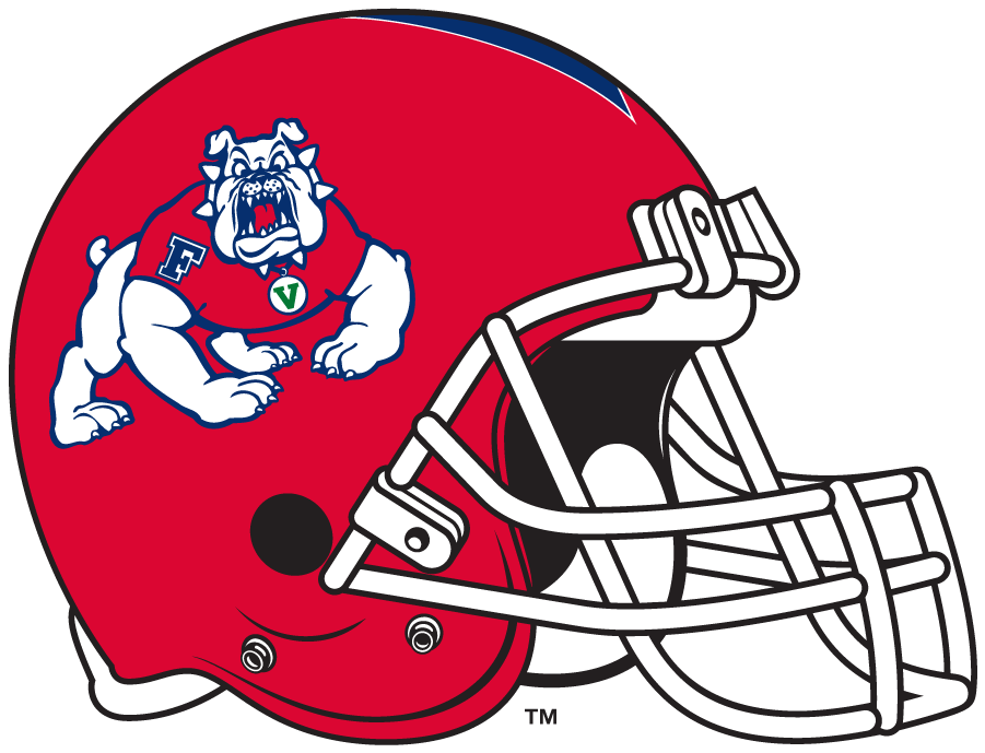 Fresno State Bulldogs 2006-2016 Helmet Logo DIY iron on transfer (heat transfer)